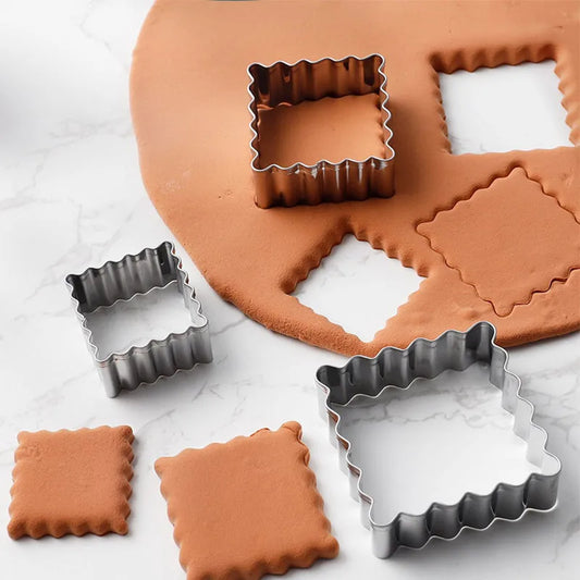 Vierkanten-Rechthoekig koekjesvorm