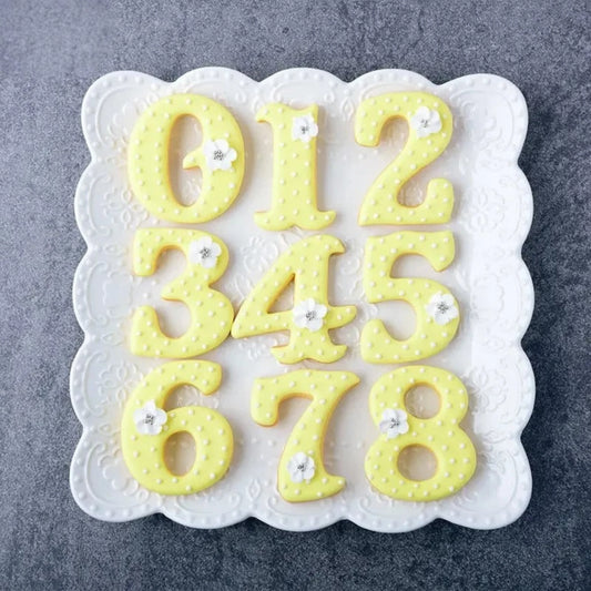 Cijfer koekjes